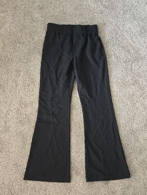 Orttu Men's Black Flared Dress Pants Size XS